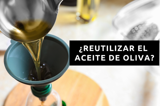 Post sobre reutilizar el aceite de oliva