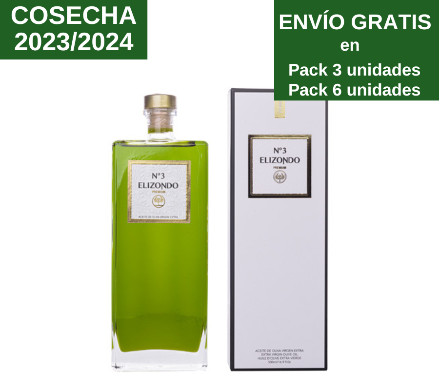 AOVE Elizondo nº3 Premium. 500ml - VirgenExtraEnCasa