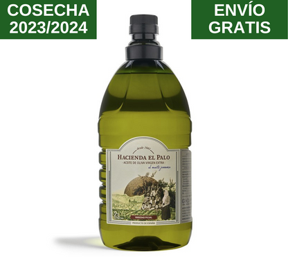 Hacienda el Palo Picual. Aceite de oliva virgen extra. 6 garrafas 2L