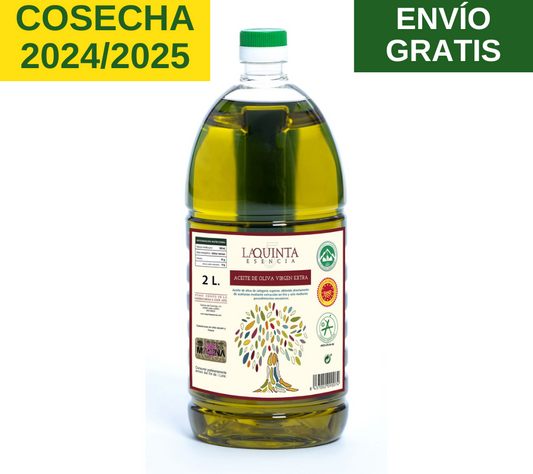 La Quinta Esencia. Aceite de oliva virgen extra. 8 Garrafas 2L