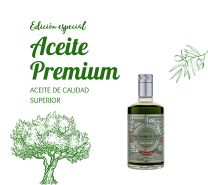 AOVE Hacienda el Palo Premium Picual. 500ml - VirgenExtraEnCasa