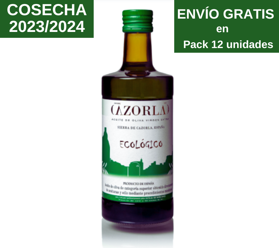 AOVE Aceites Cazorla Ecológico. 500ml - VirgenExtraEnCasa