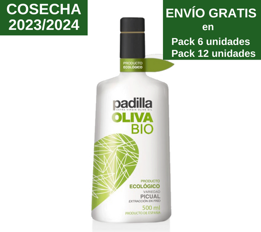 AOVE Padilla Oliva Bio. 500ml - VirgenExtraEnCasa