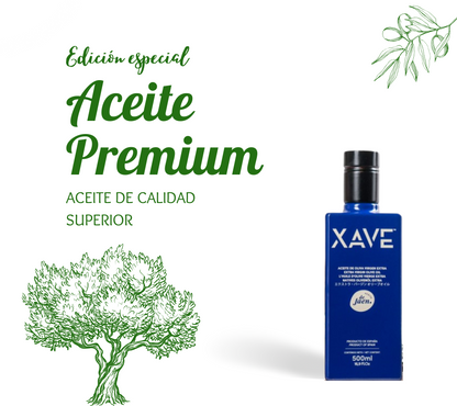 Xave Picual. Aceite de oliva virgen extra. 6 botellas 500ml