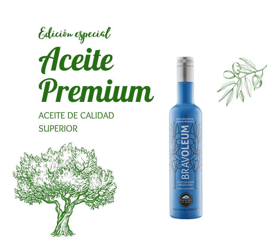 AOVE Bravoleum Hojiblanca. 500ml - VirgenExtraEnCasa