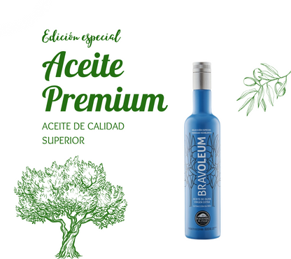 AOVE Bravoleum Hojiblanca. 500ml - VirgenExtraEnCasa