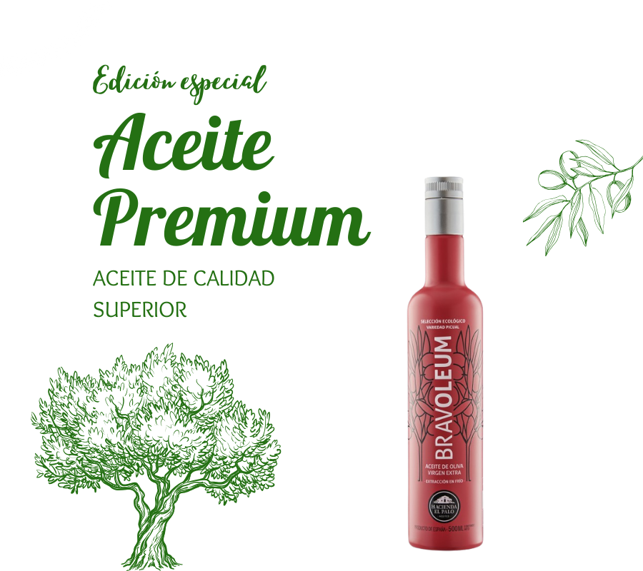 AOVE Bravoleum Picual Ecológico. 500ml - VirgenExtraEnCasa