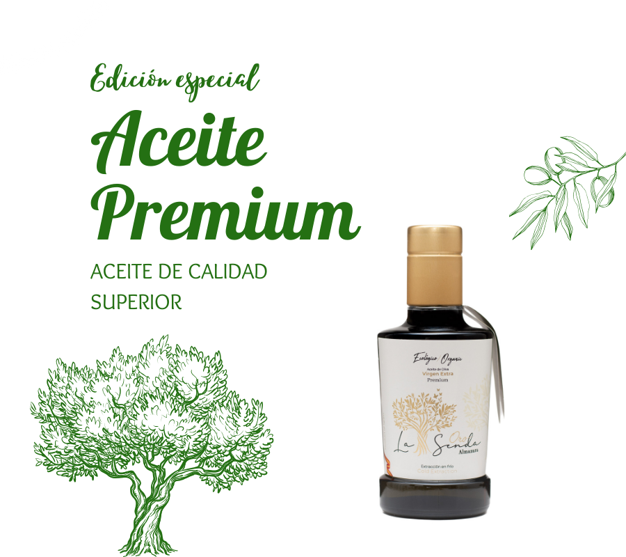 AOVE La Senda Premium Ecológico. 500ml - VirgenExtraEnCasa