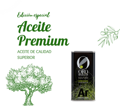 AOVE Oro Bailén Arbequina. Lata 500ml - VirgenExtraEnCasa