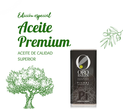 AOVE Oro Bailén Picual. Lata 500ml - VirgenExtraEnCasa