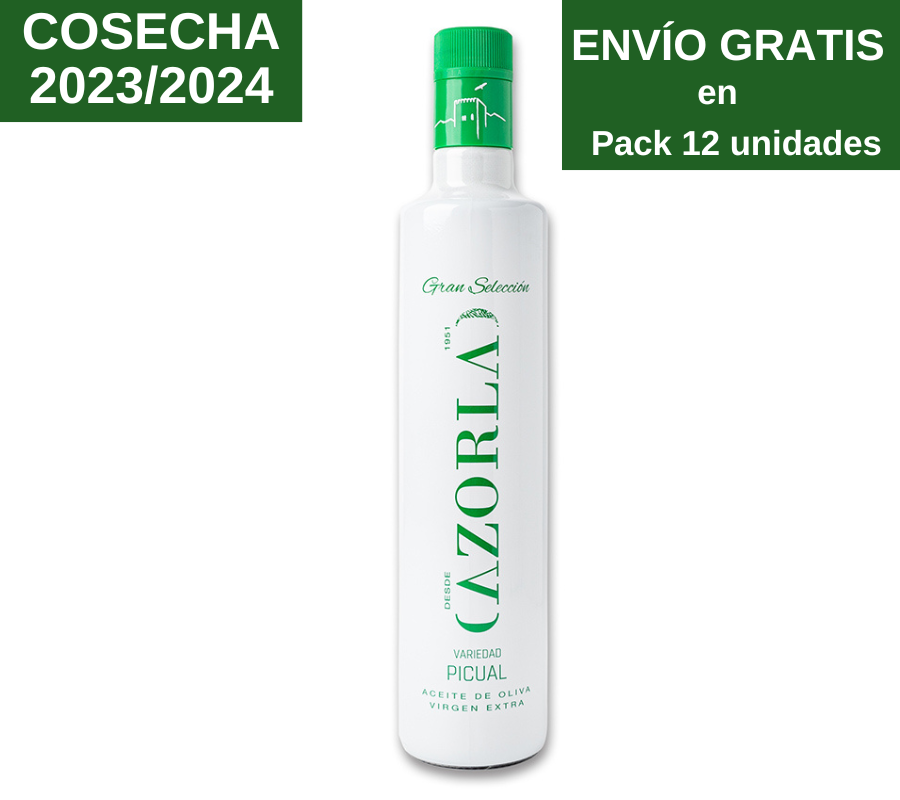 Aceites Cazorla Gran Selección Picual. 500ml - VirgenExtraEnCasa