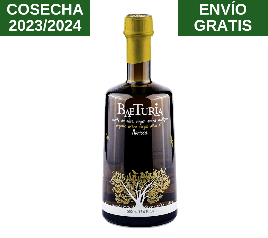 AOVE Baeturia Ecológico Morisca 500ml - VirgenExtraEnCasa