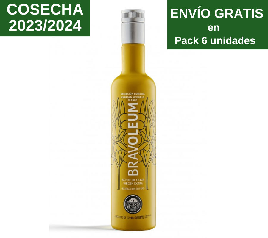 AOVE Bravoleum Nevadillo Blanco. 500ml - VirgenExtraEnCasa