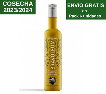 AOVE Bravoleum Nevadillo Blanco. 500ml - VirgenExtraEnCasa