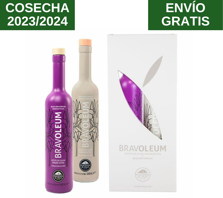 Bravoleum. Estuche regalo 2 botellas. 500ml - VirgenExtraEnCasa