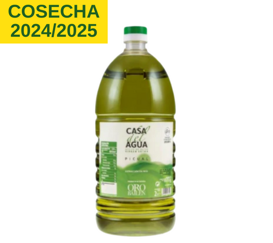 Casa del Agua. Aceite de oliva virgen extra. 6 garrafas 2L