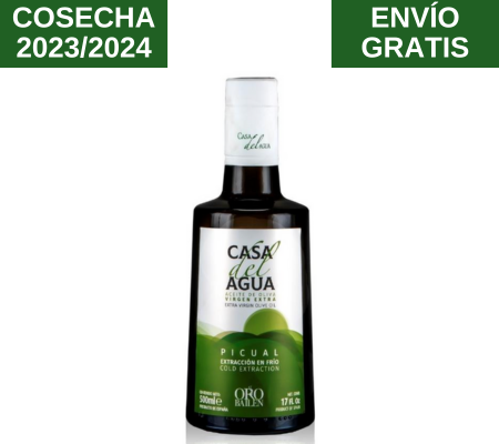 Casa del Agua. Aceite de oliva virgen extra. 12 botellas 500ml