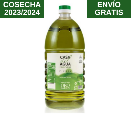 Casa del Agua. Aceite de oliva virgen extra. 6 garrafas 2L