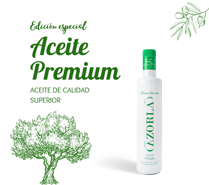 Aceites Cazorla Gran Selección Picual. 500ml - VirgenExtraEnCasa