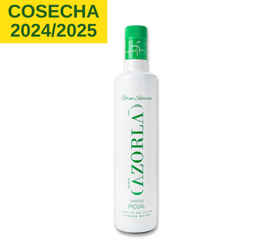 Cazorla Gran Selección Picual. Aceite de oliva virgen extra. Botella 500ml