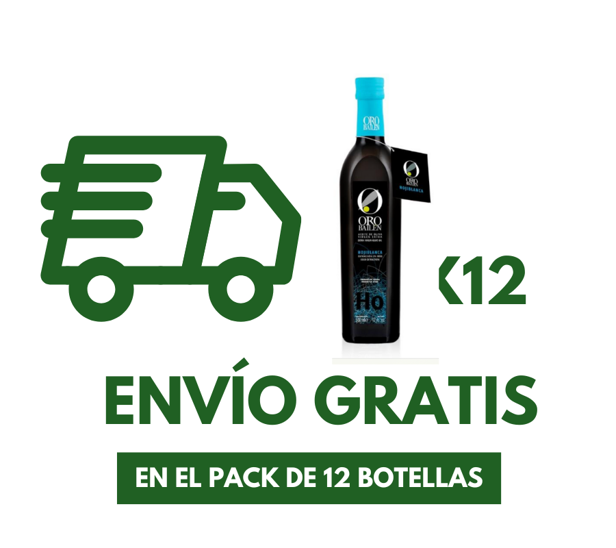 AOVE Oro Bailén Hojiblanca. 500ml - VirgenExtraEnCasa