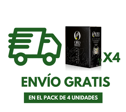 AOVE Oro Bailén Picual. Bag in box 3L - VirgenExtraEnCasa