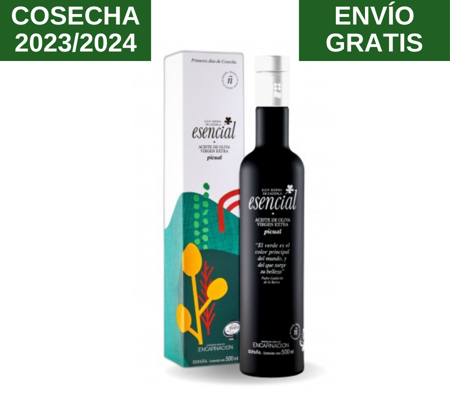 AOVE Esencial Edición Limitada Picual. 500ml - VirgenExtraEnCasa