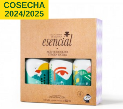 Esencial Estuche 3 variedades. 3 botellas 500ml