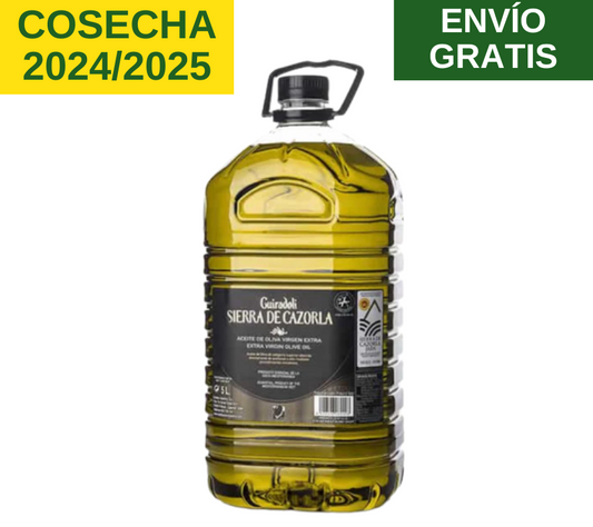 EVOO Guiradoli Sierra de Cazorla. 5L bottle