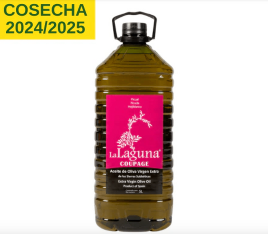 La Laguna Coupage. Aceite de oliva virgen extra. Garrafa 5L