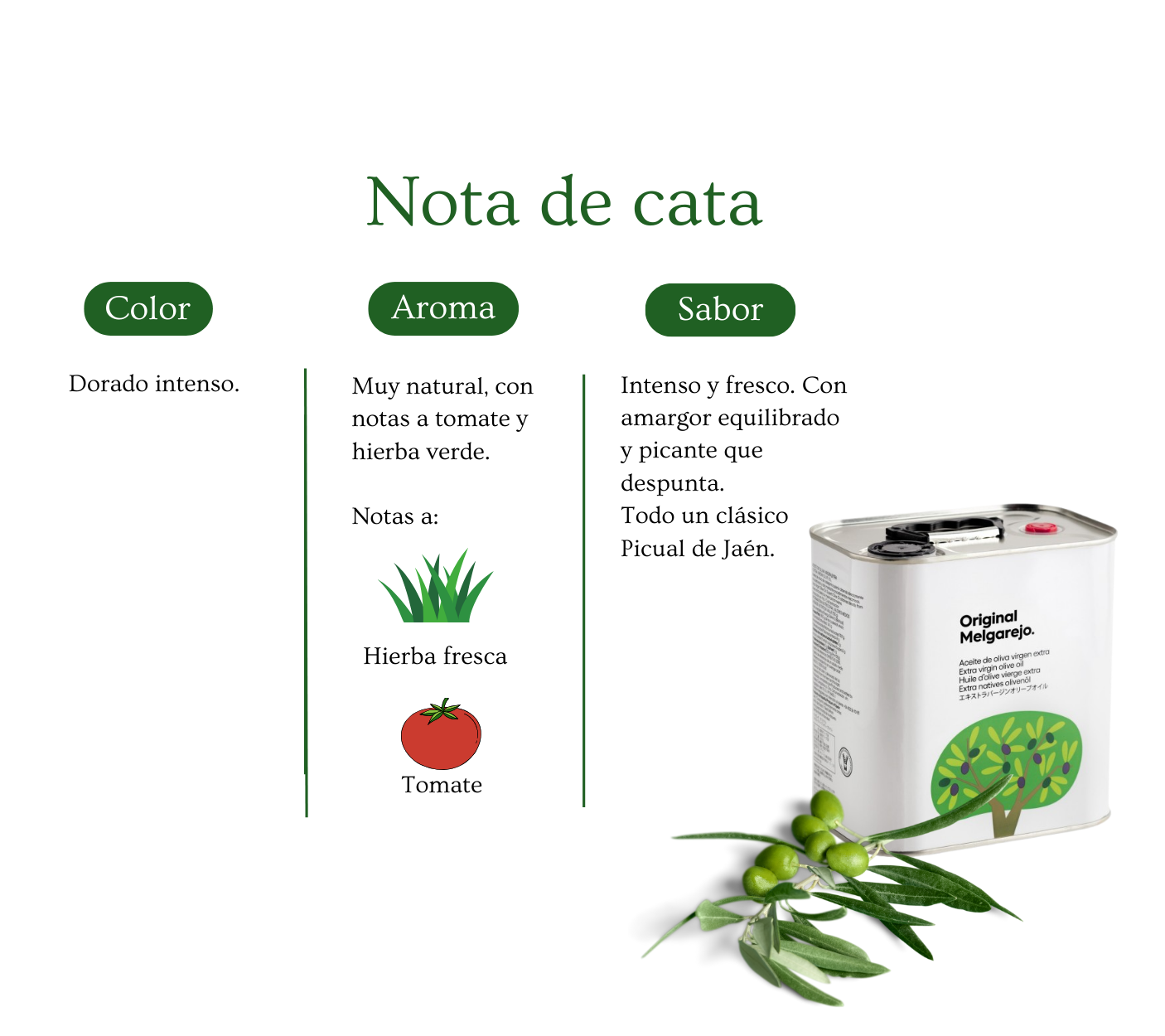 AOVE Melgarejo Original. Lata 2,5L - VirgenExtraEnCasa