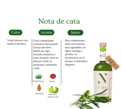 NOVO. Nobleza del Sur. Aceite de oliva virgen extra. Botella 500ml.