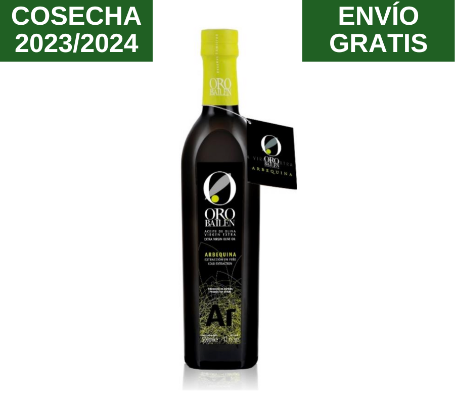 AOVE Oro Bailén Arbequina. 500ml - VirgenExtraEnCasa