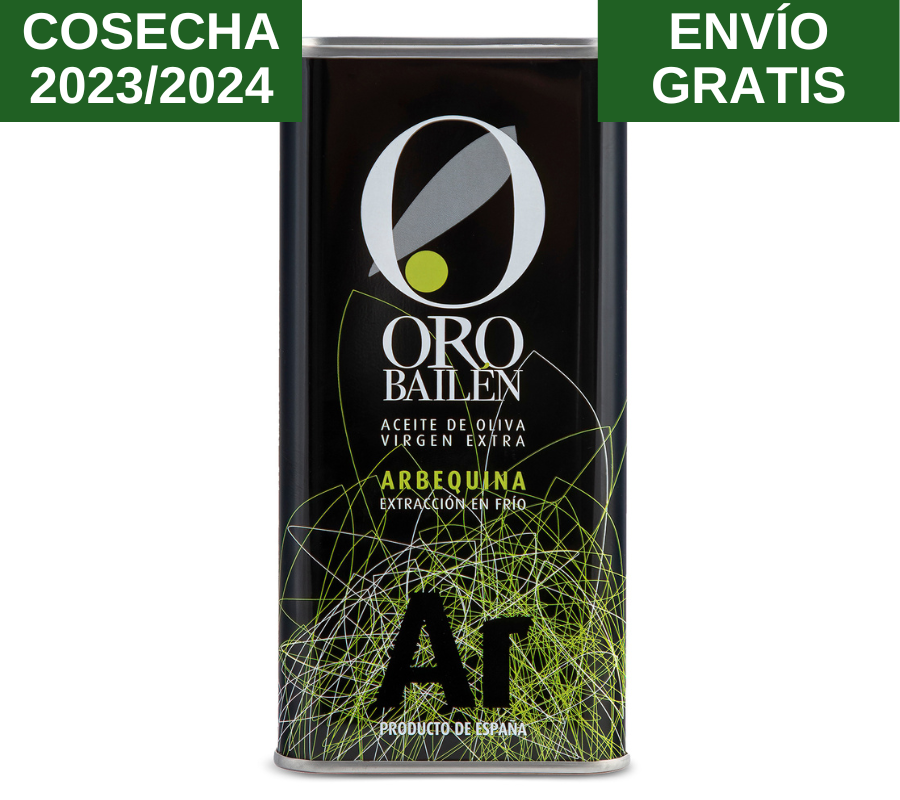 AOVE Oro Bailén Arbequina. Lata 500ml - VirgenExtraEnCasa