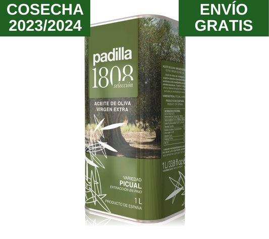 AOVE Padilla 1808 Selección. Lata 1L - VirgenExtraEnCasa