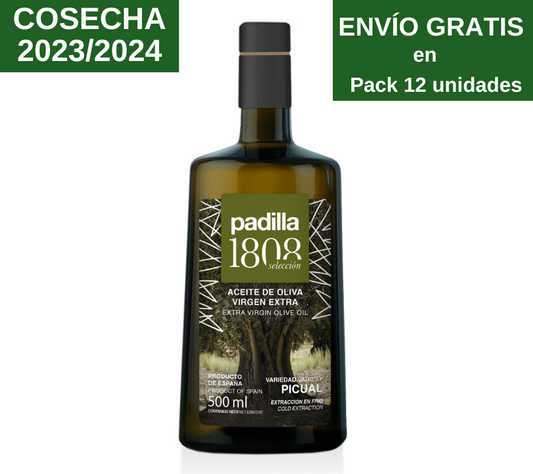 AOVE Padilla 1808 Selección. 500ml - VirgenExtraEnCasa