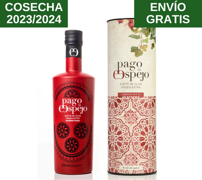 AOVE Pago de Espejo Picual 500ml con estuche - VirgenExtraEnCasa