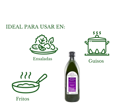 Hacienda el Palo Picual. Aceite de oliva virgen extra. 12 botellas 1L