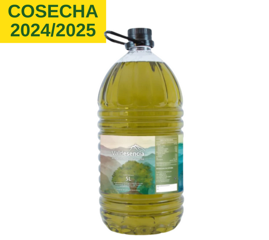 Valdesencia. Extra virgin olive oil. 5L bottle